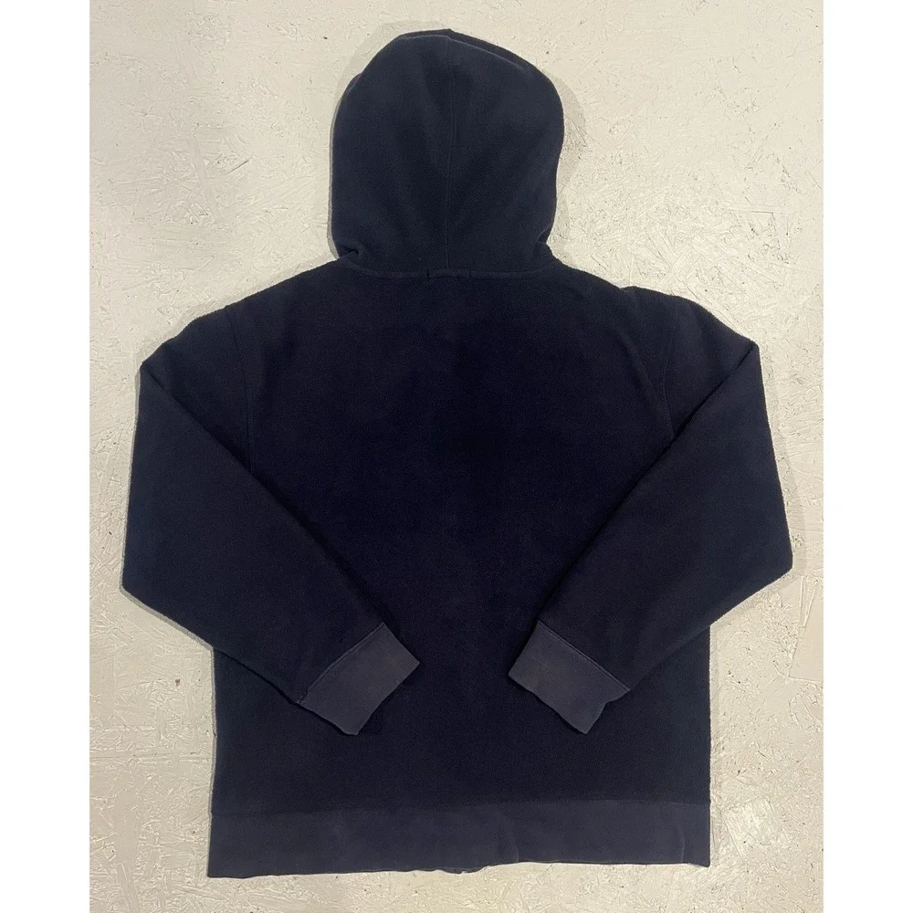 Gap Fleece‎ Sweater Boys XL Full Zip Hooded Jacket Long Sleeve Hoodie Blue